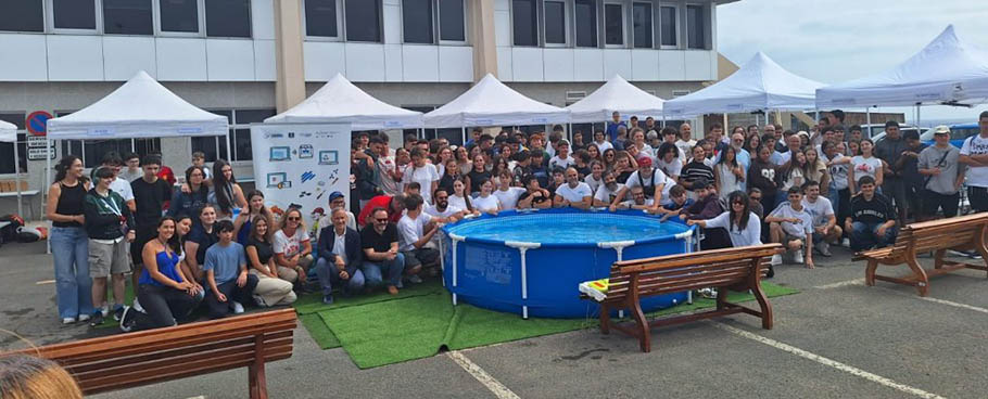 Estudiantes canarios de secundaria y primaria presentaron sus proyectos de robótica submarina EduROV