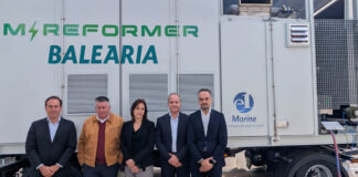 El Cap de Barbaria llevará a bordo el primer contenedor autónomo de generación eléctrica a partir de e-metanol de Europa